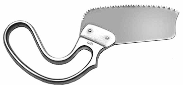 Пила для разрезания гипсовых повязок	gyrsum saw