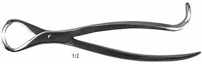  Щипцы для захватывания и удержания трубчатых костей     grasping and Holding forceps for tubular bones