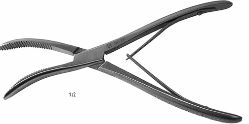 Щипцы для отгибания краев гипсовых повязок   Plaster bending forceps