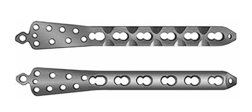 Пластина медиальная	Distal Tibia Plate LCP Medial мыщелковая с у/с 14х4,5 мм	Condylar Plate 14х4,5 mm